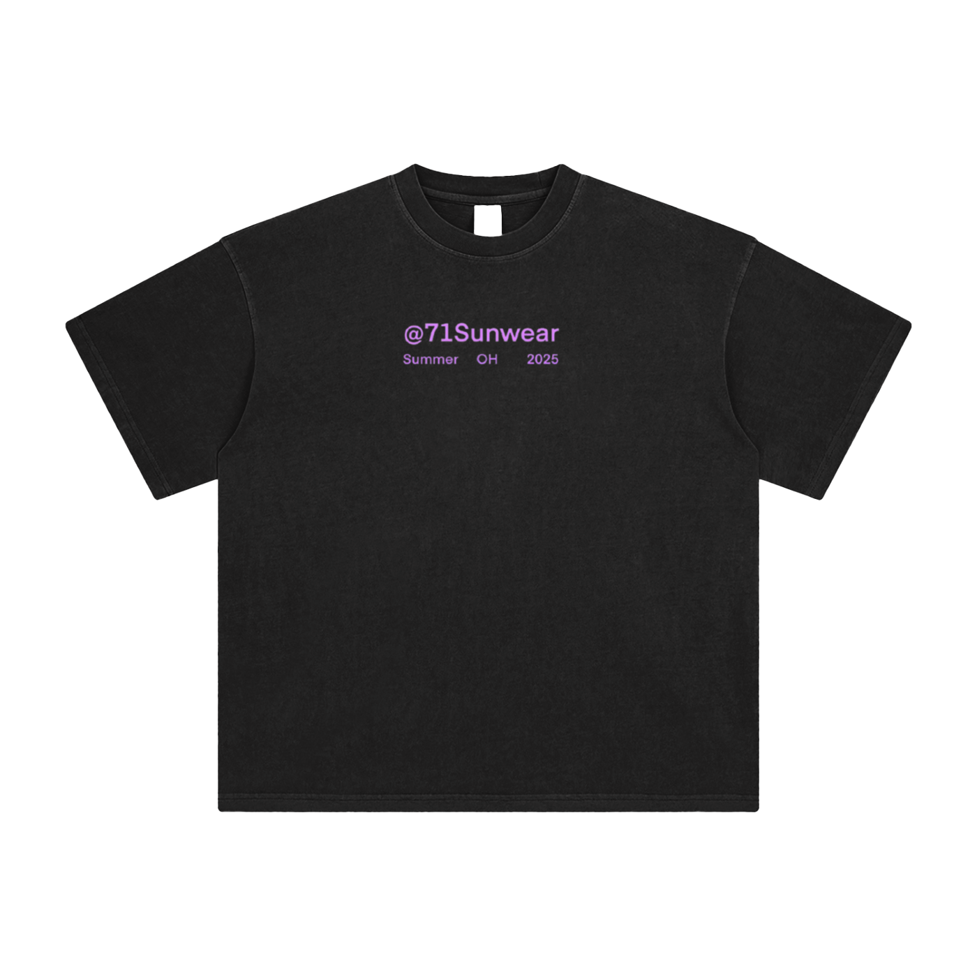 Enzyme Washed T-Shirt