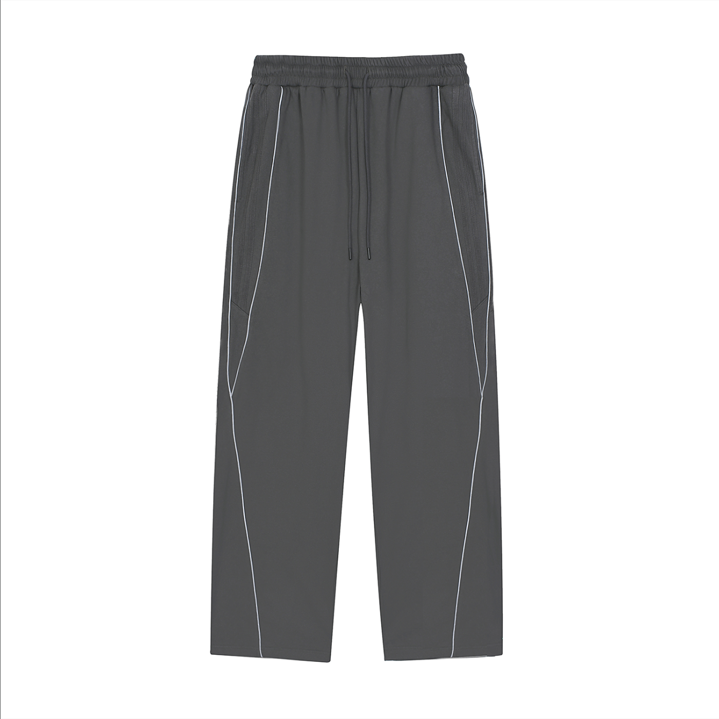 71  Striped Straight-Leg Sweatpants