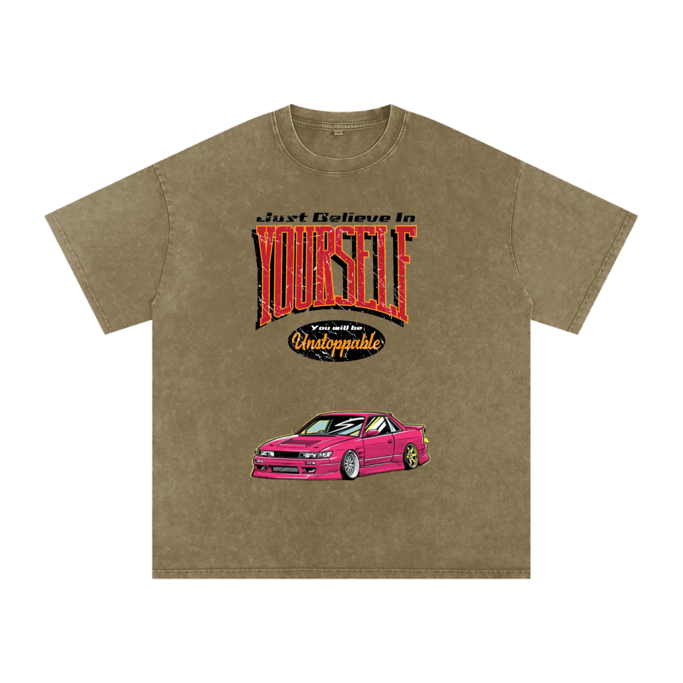 Acid Wash Oversize T-Shirt - 250 GSM