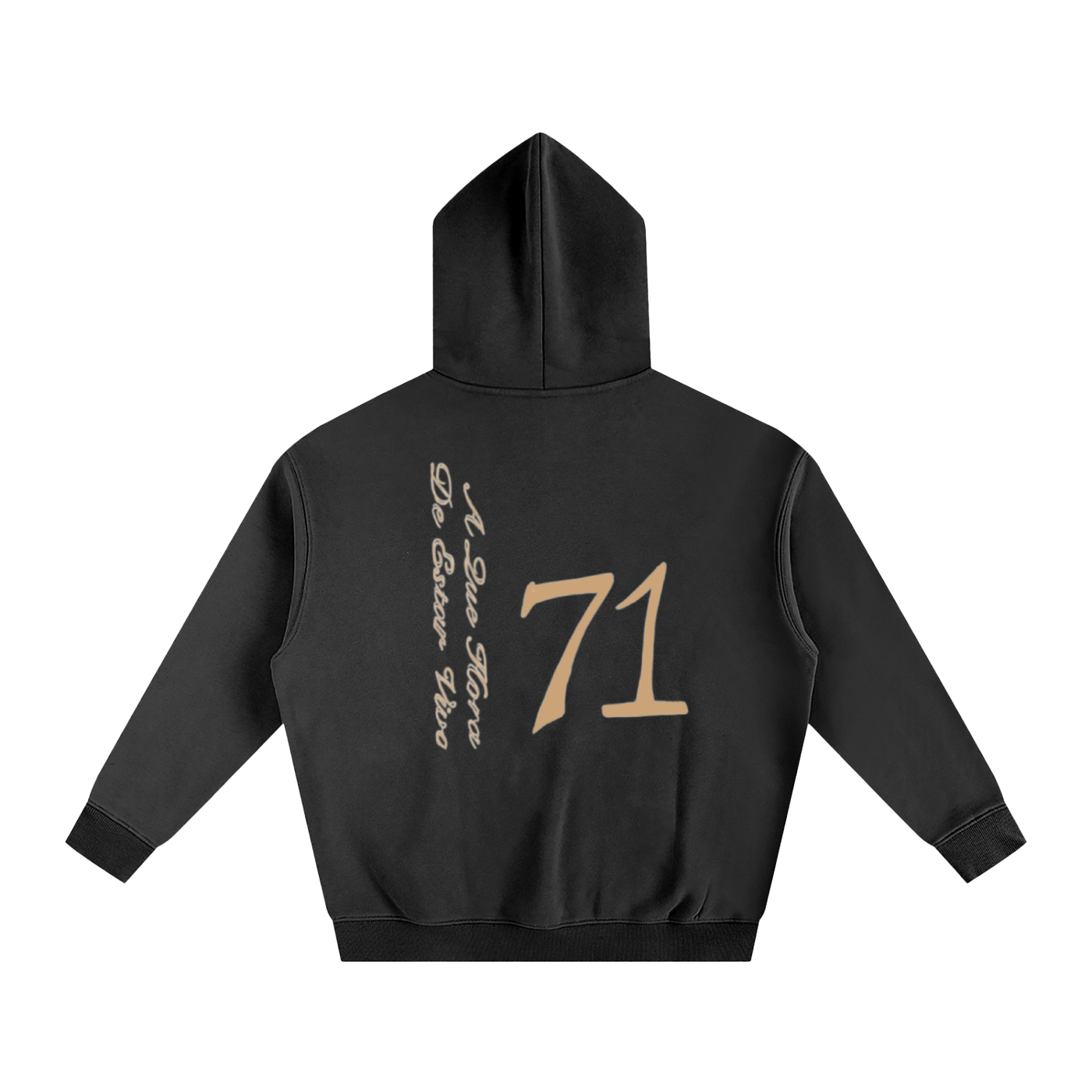 71 Oversize Fleeced Hoodie