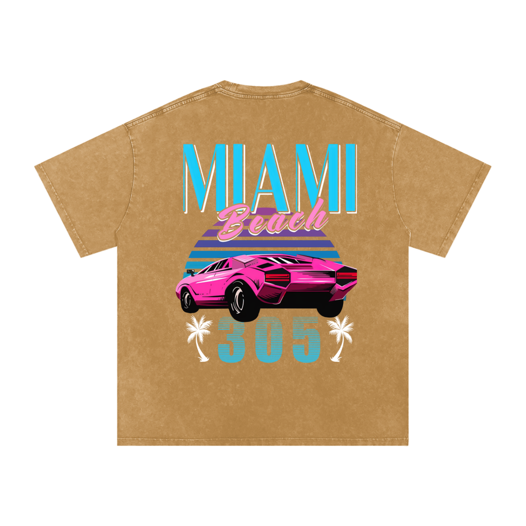 Acid Wash Oversize T-Shirt - 250 GSM