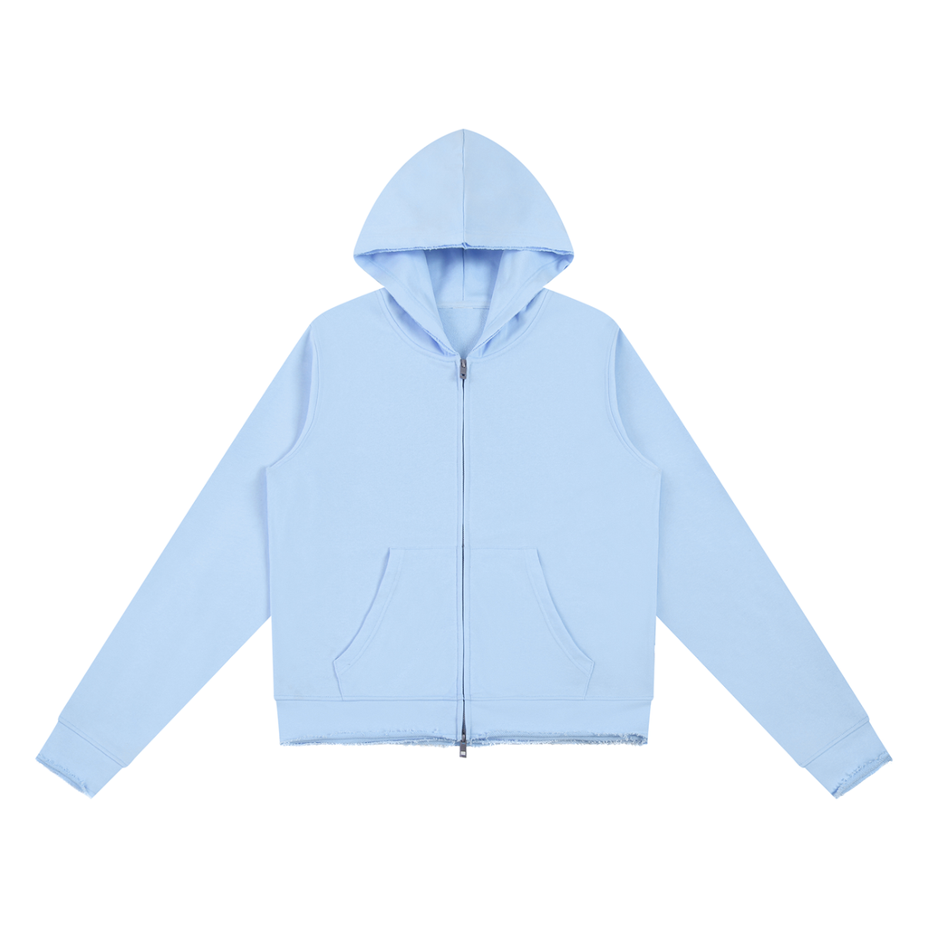 Women’s Raw Edge Full Zip Hoodie