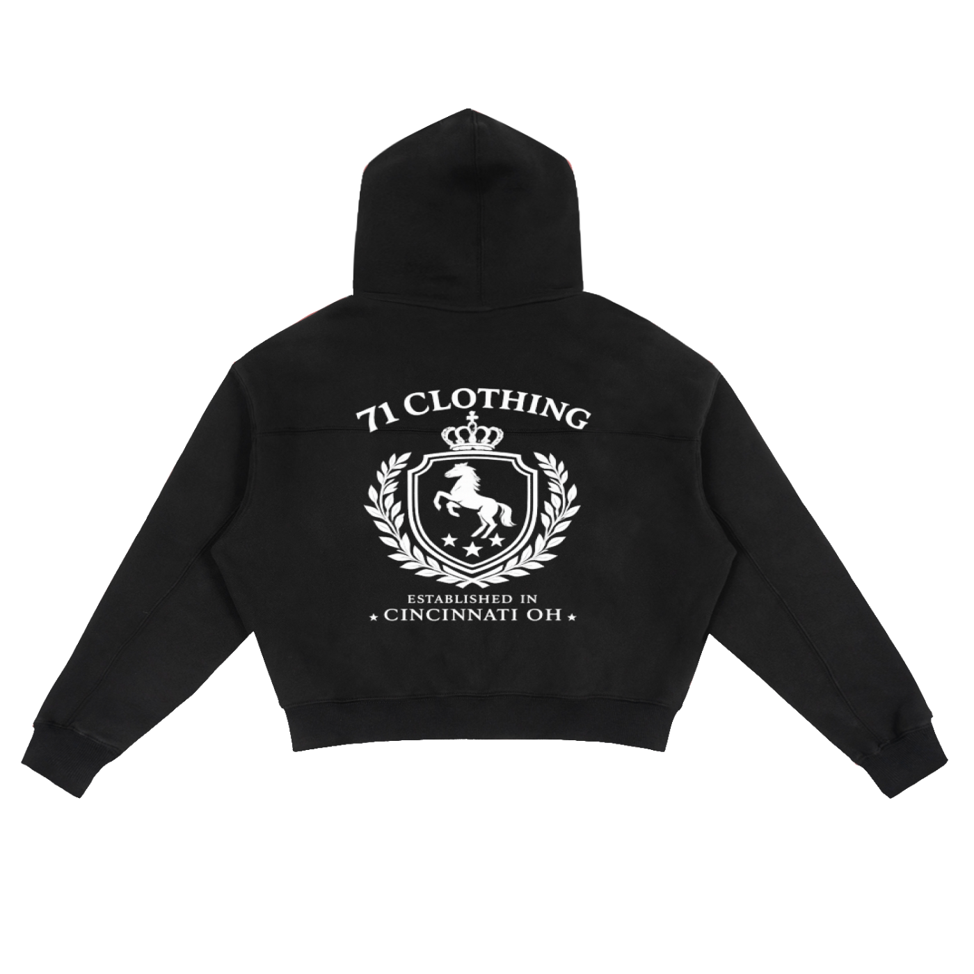 71 OG zip up Boxy Hoodie