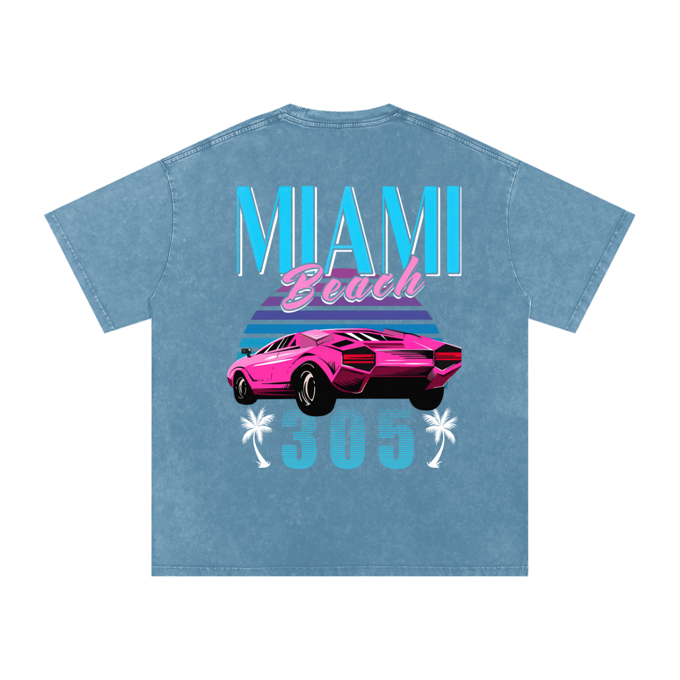 Acid Wash Oversize T-Shirt - 250 GSM