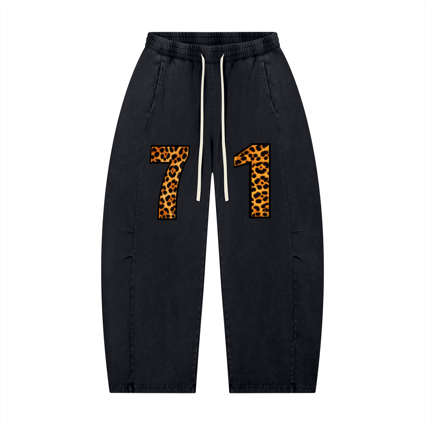 71 cheetah print sweatpants