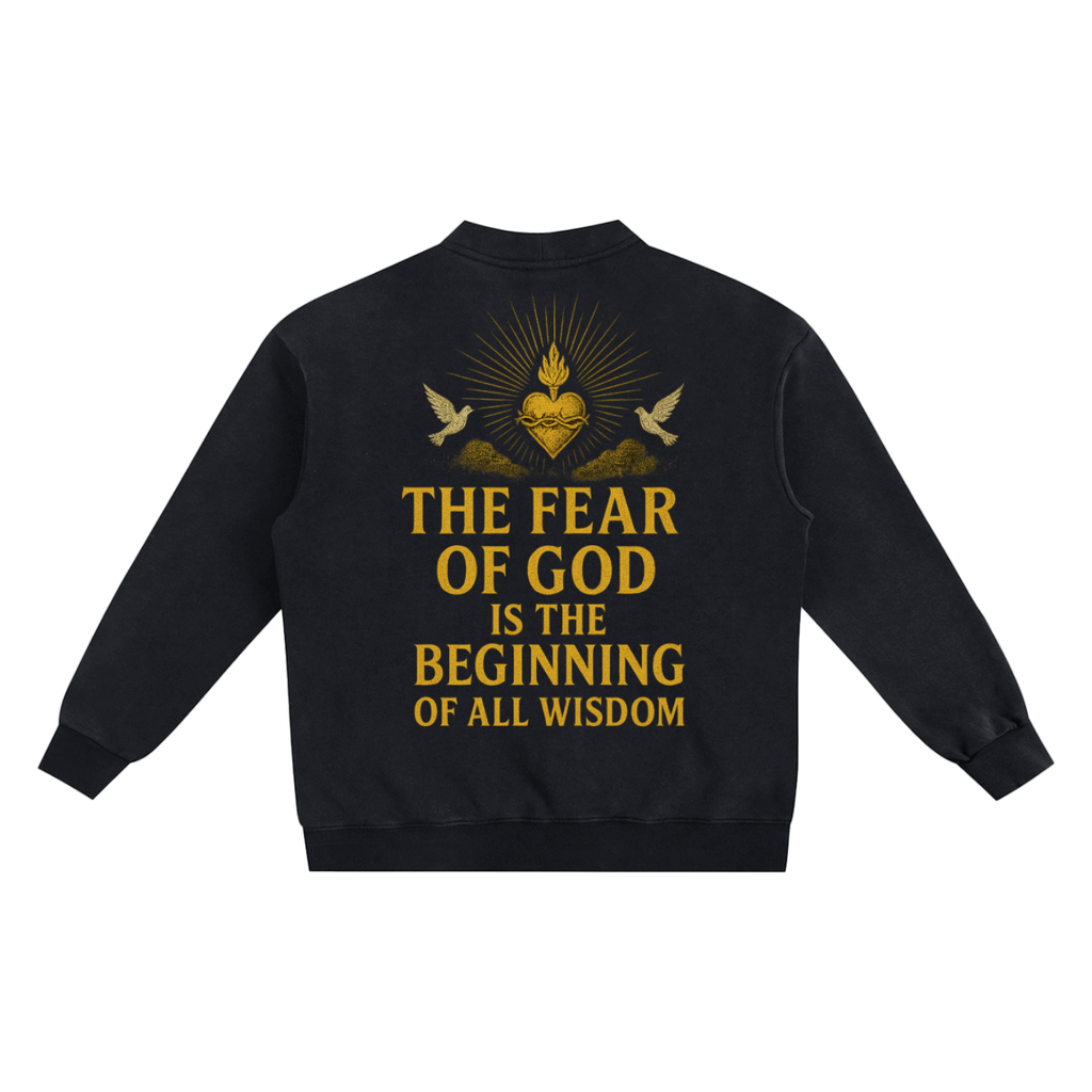 Snow Washed Sweat Cardigan