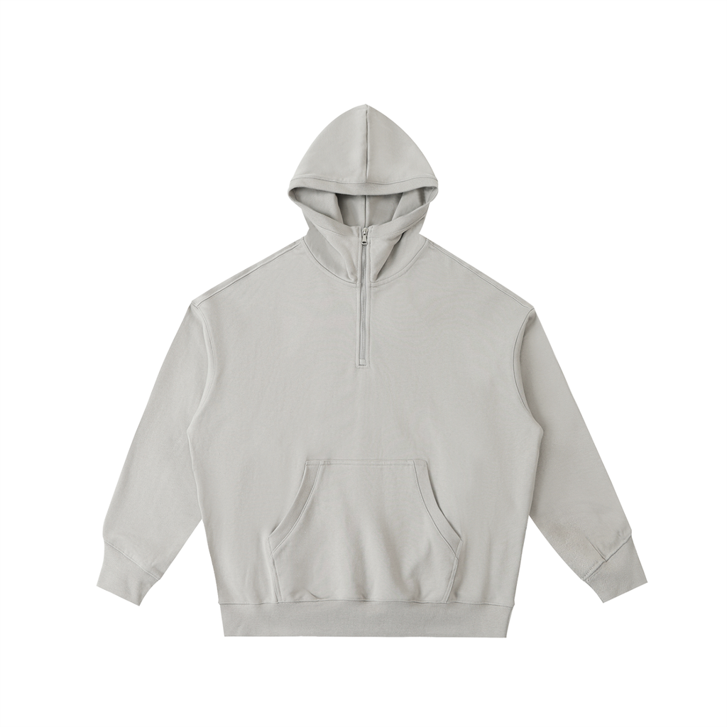 71 Big Hood Half-Zip Fleece Hoodie