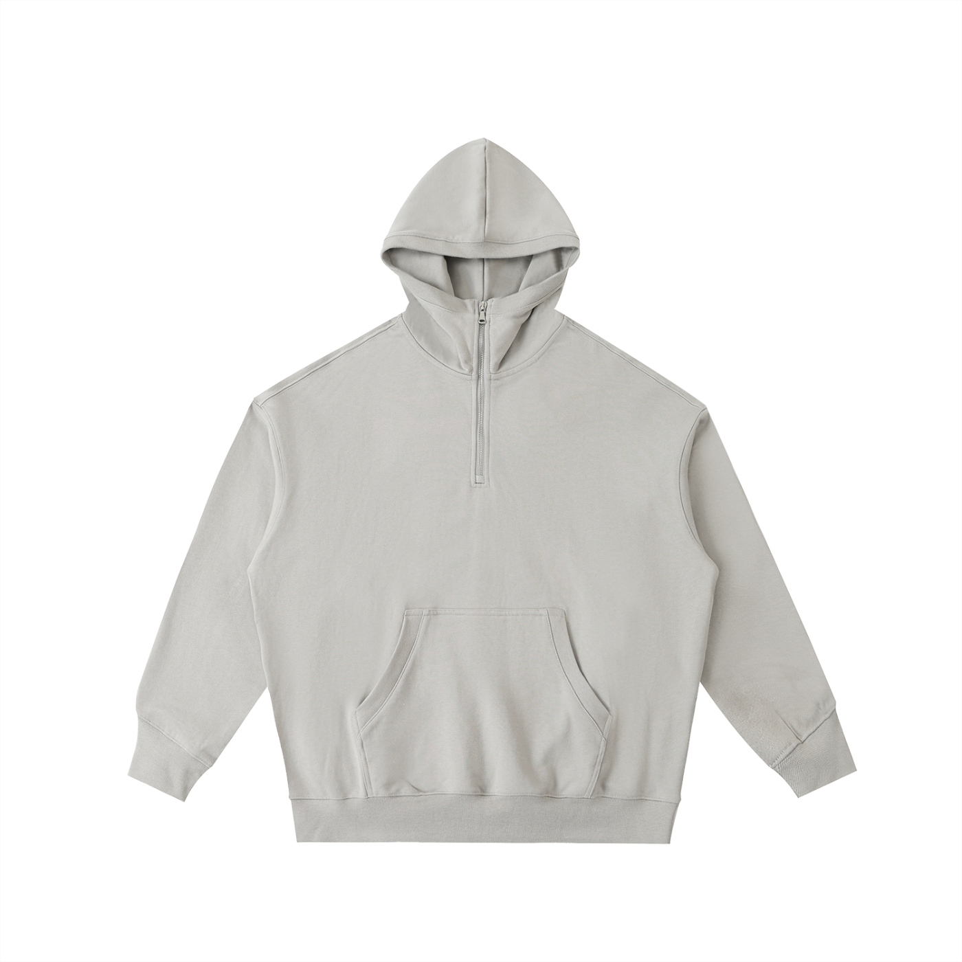 71 Big Hood Half-Zip Fleece Hoodie