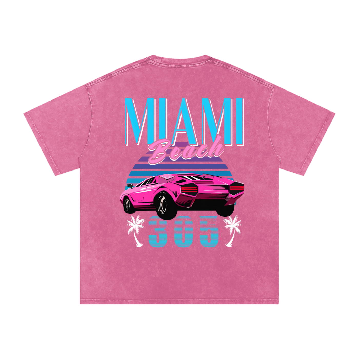 Acid Wash Oversize T-Shirt - 250 GSM