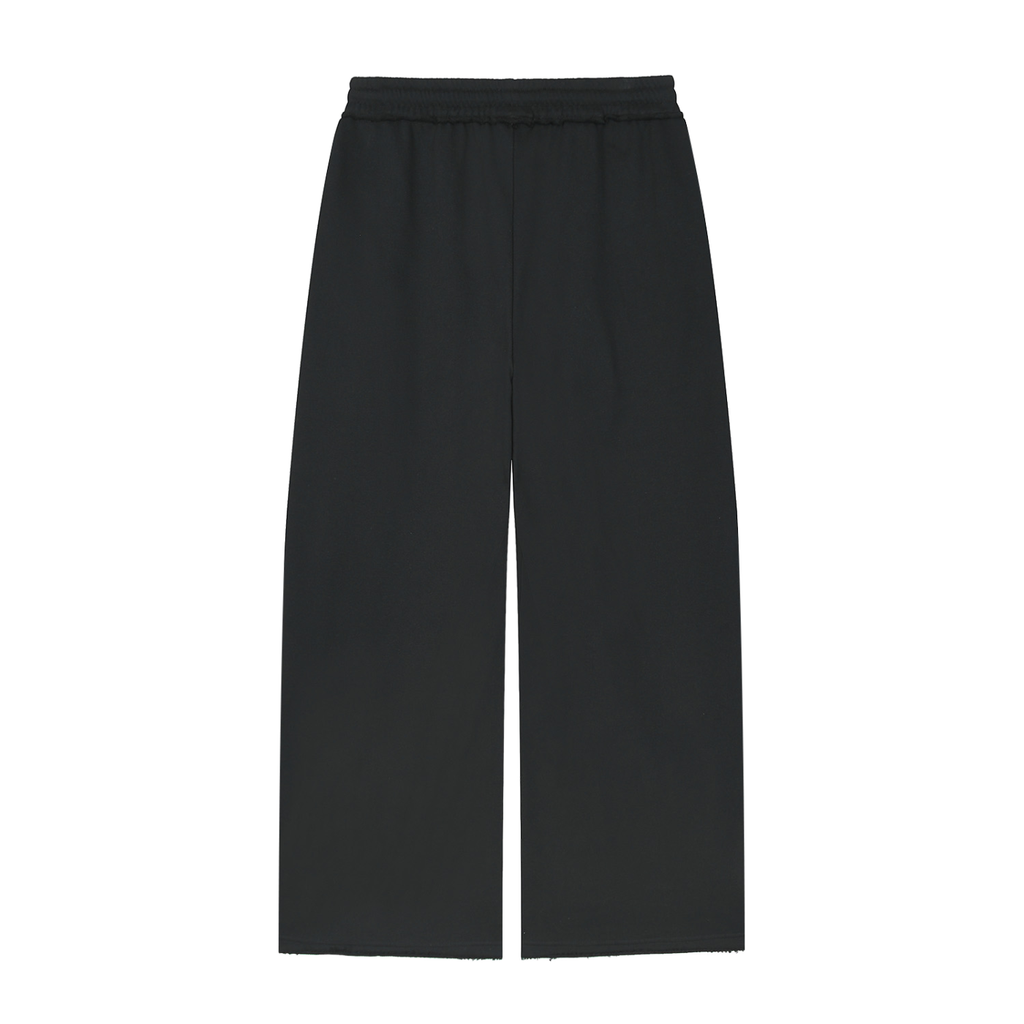 Women’s Wide Leg Raw Edge Sweatpants