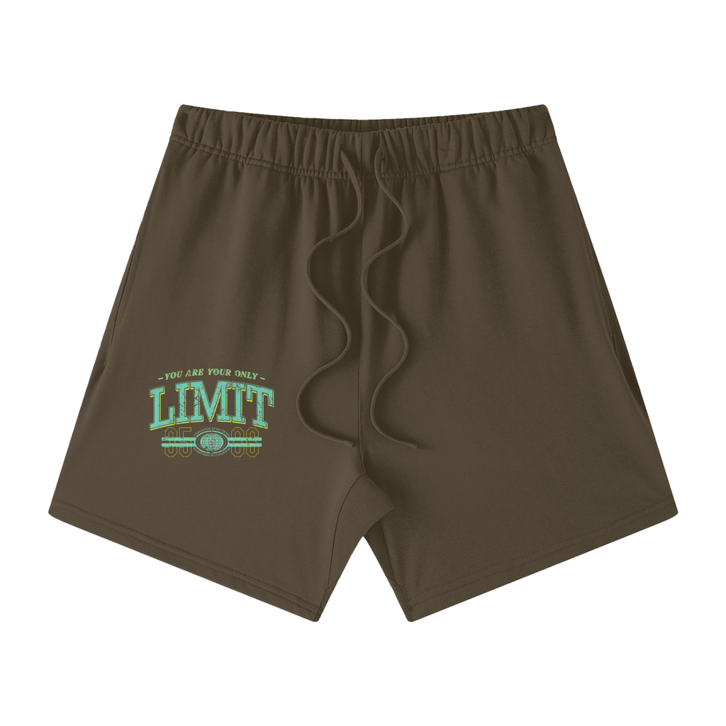 Streetwear Unisex Heavyweight Earth Tone Loose Fit FOG 100% Cotton Shorts