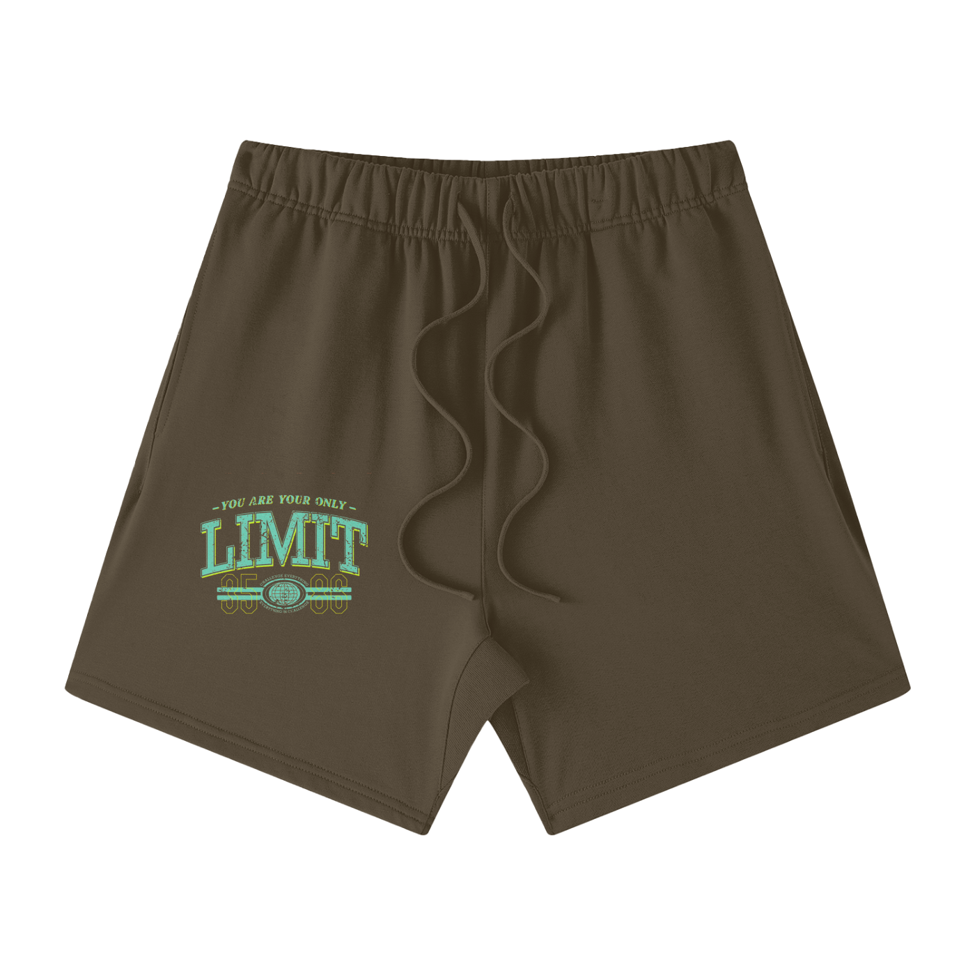 Streetwear Unisex Heavyweight Earth Tone Loose Fit FOG 100% Cotton Shorts