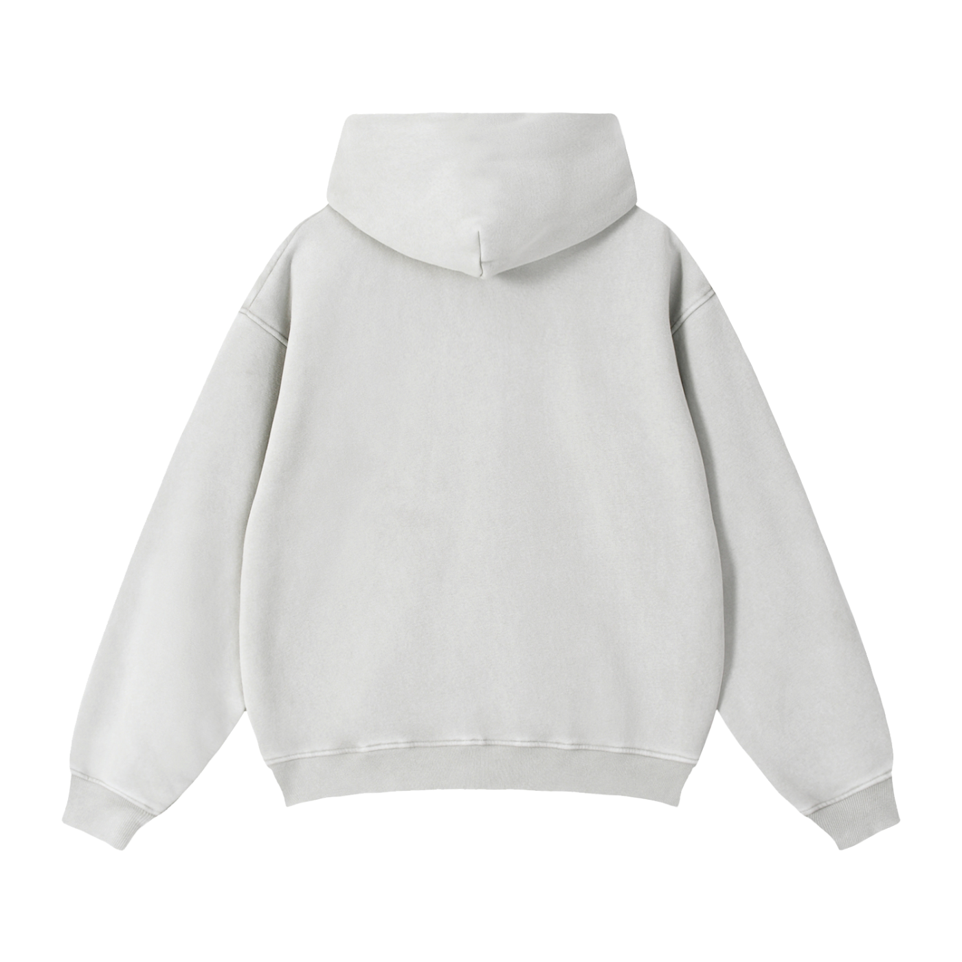 71 Zip Boxy Fleece Hoodie