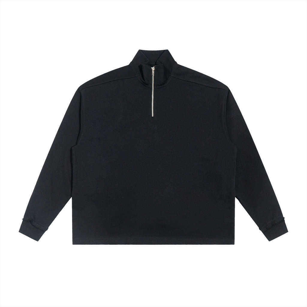 71 Quarter Zip Rolled Edge Fleece Sweatshirt