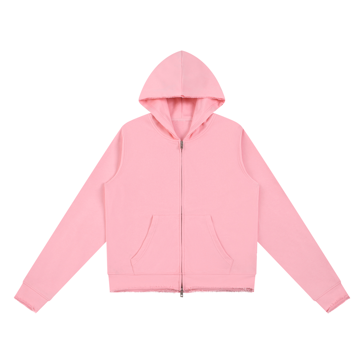 Women’s Raw Edge Full Zip Hoodie