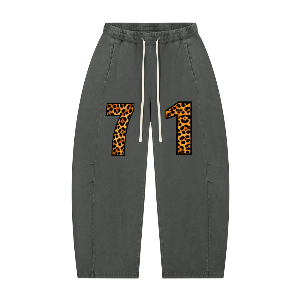 71 cheetah print sweatpants