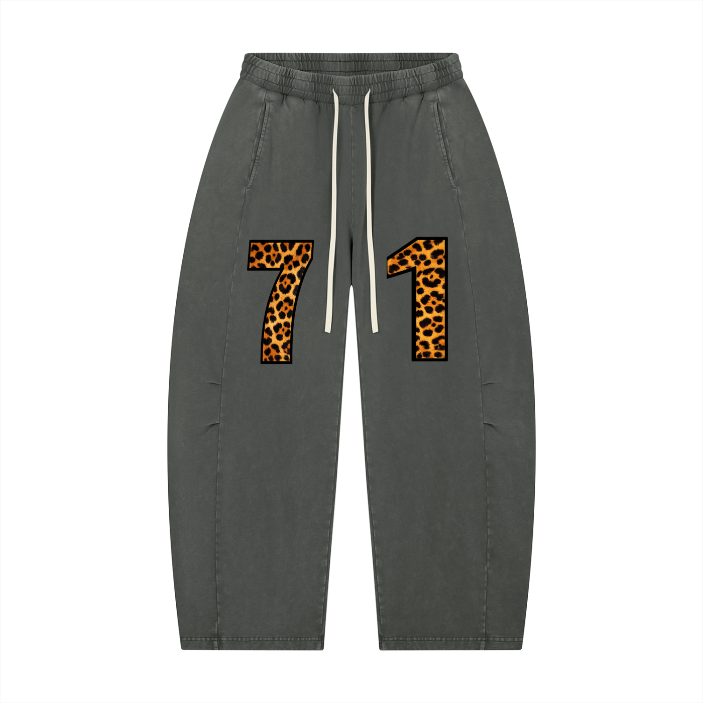 71 cheetah print sweatpants