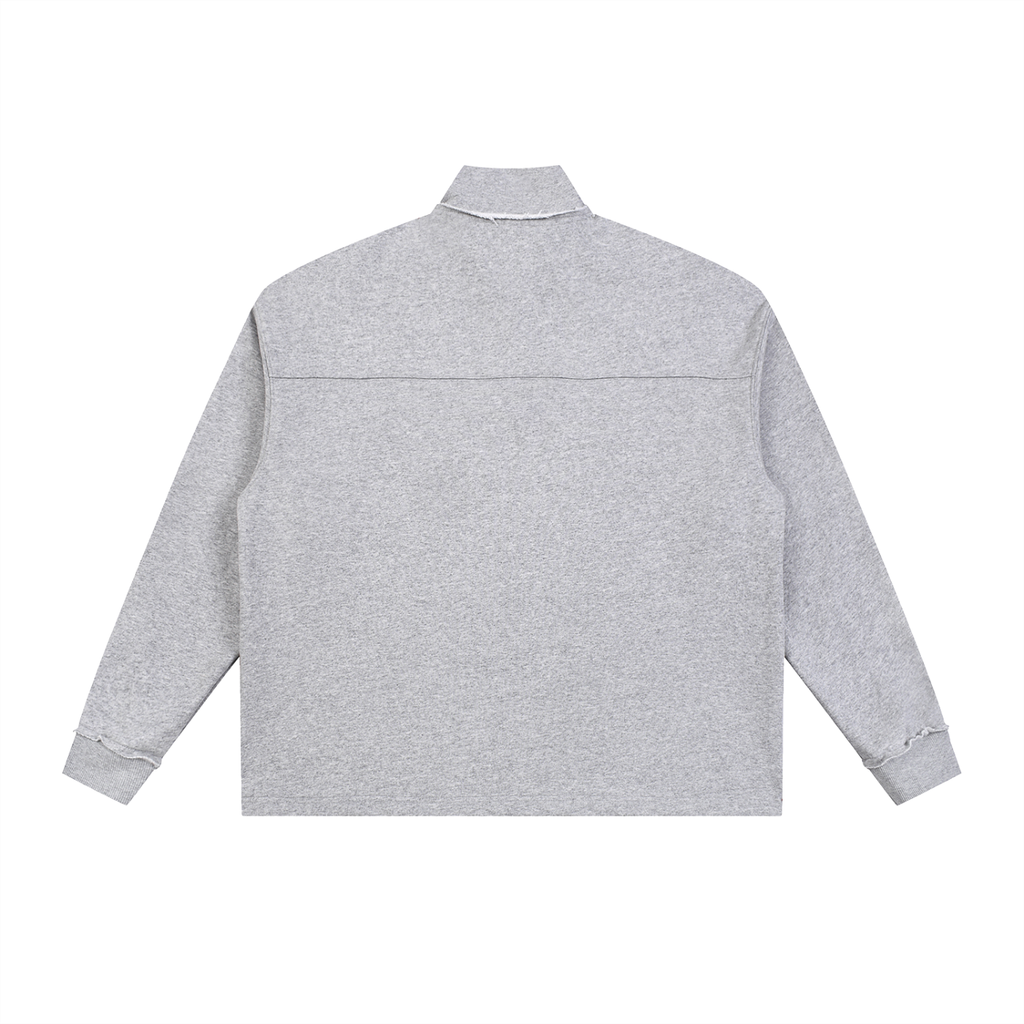 71 Quarter Zip Rolled Edge Fleece Sweatshirt