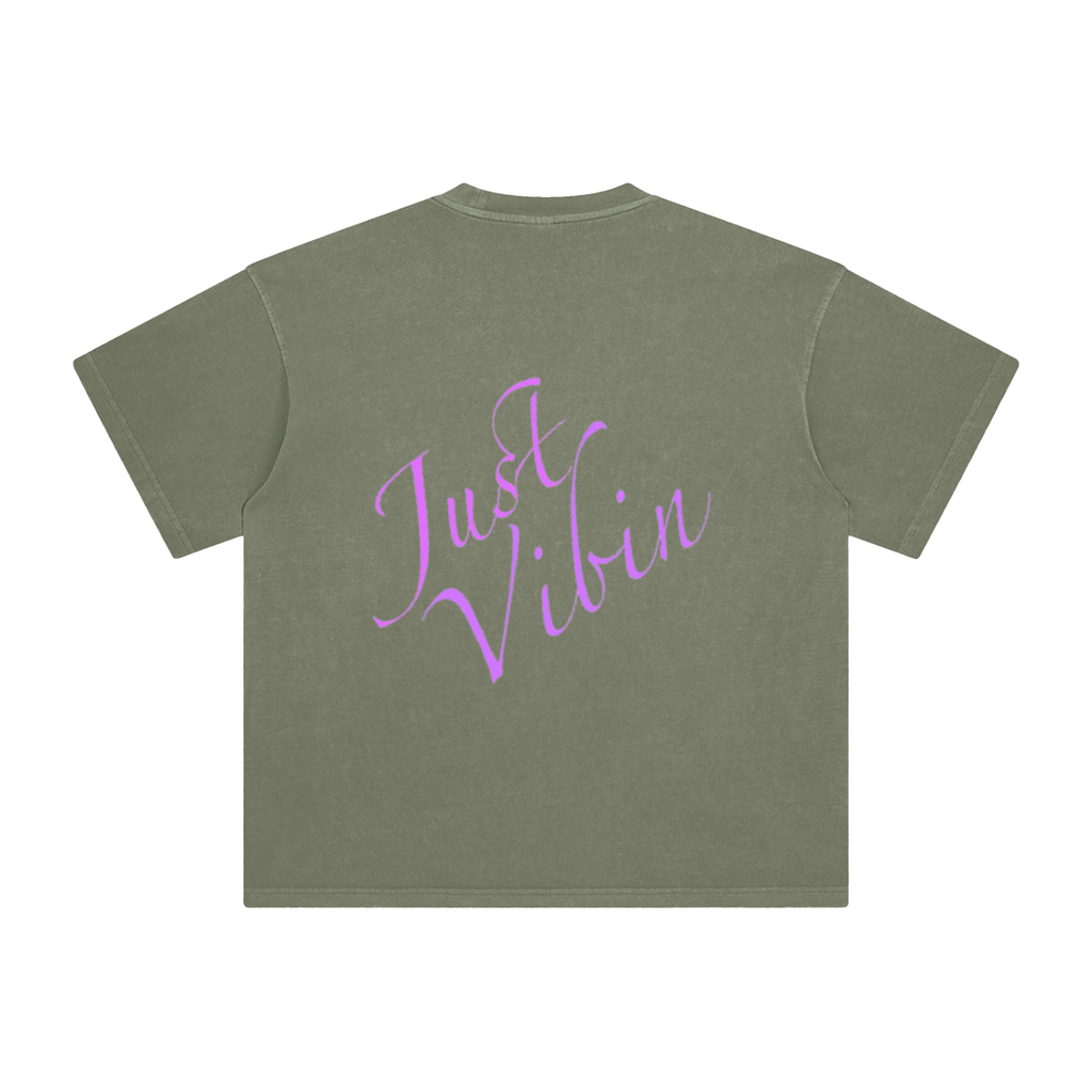 Enzyme Washed T-Shirt
