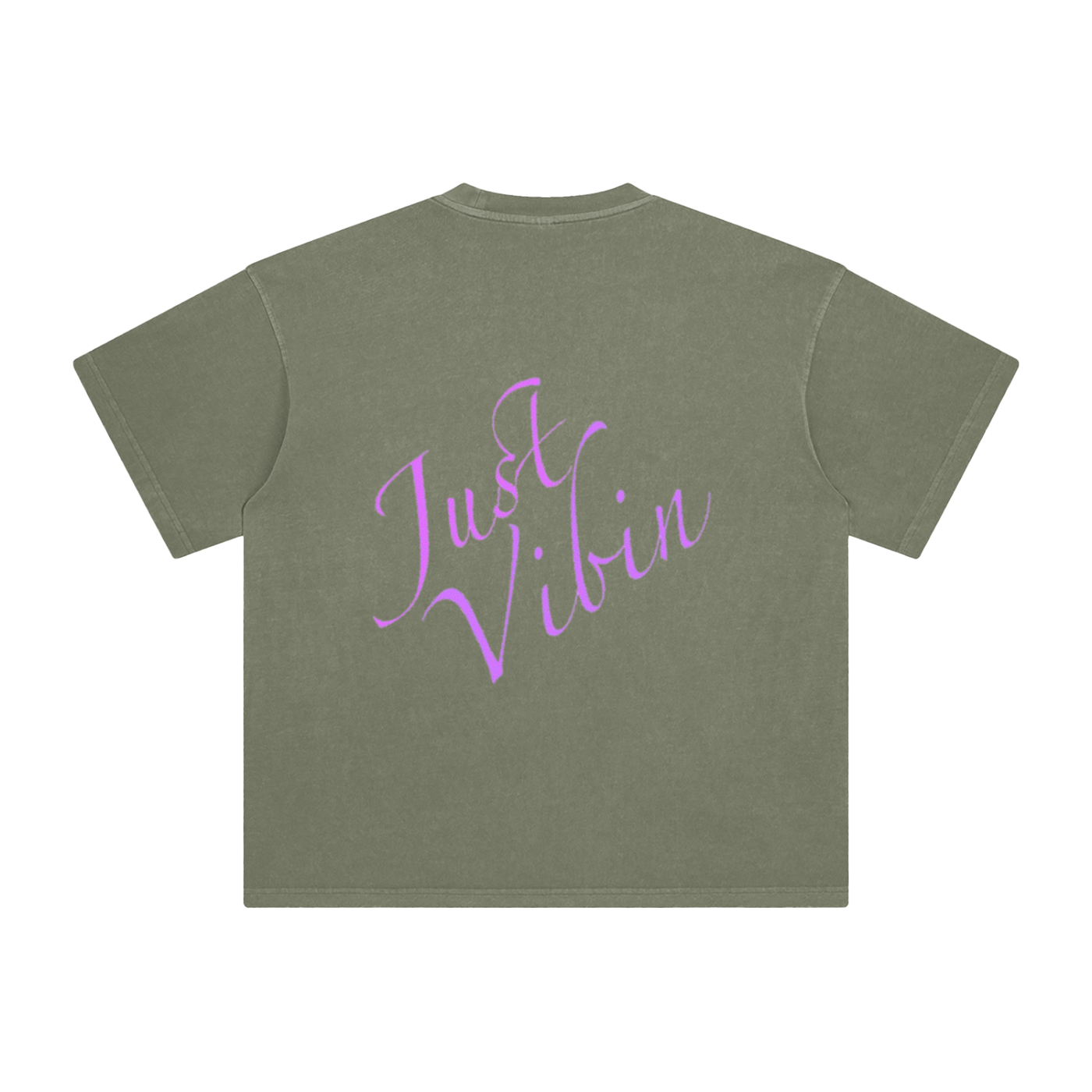 Enzyme Washed T-Shirt