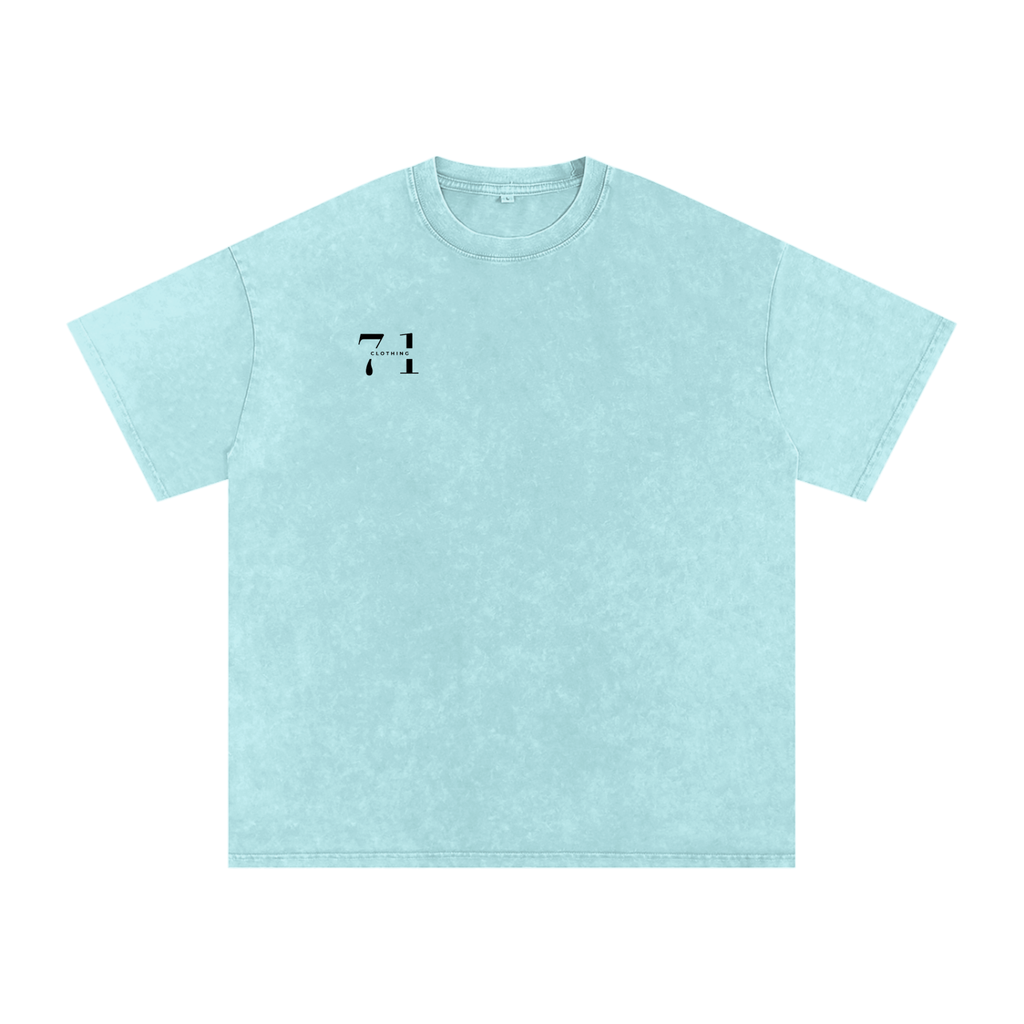 Acid Wash Oversize T-Shirt - 250 GSM