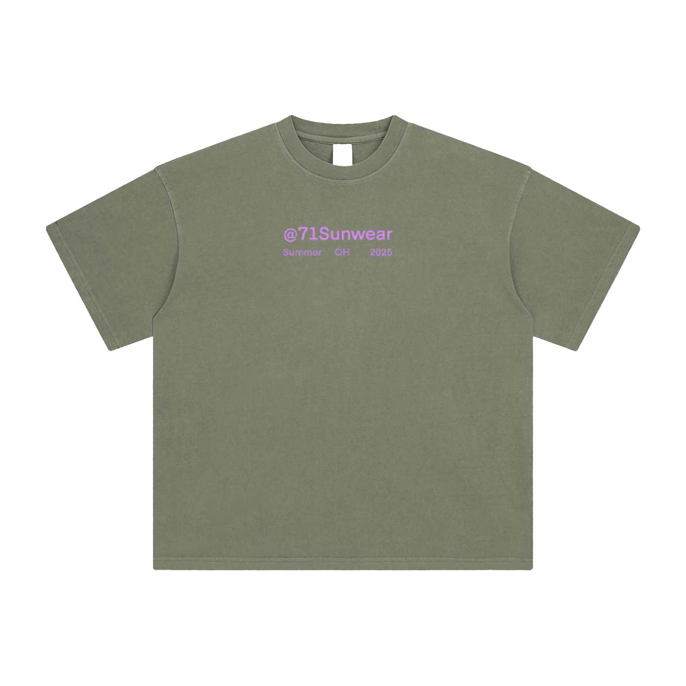 Enzyme Washed T-Shirt