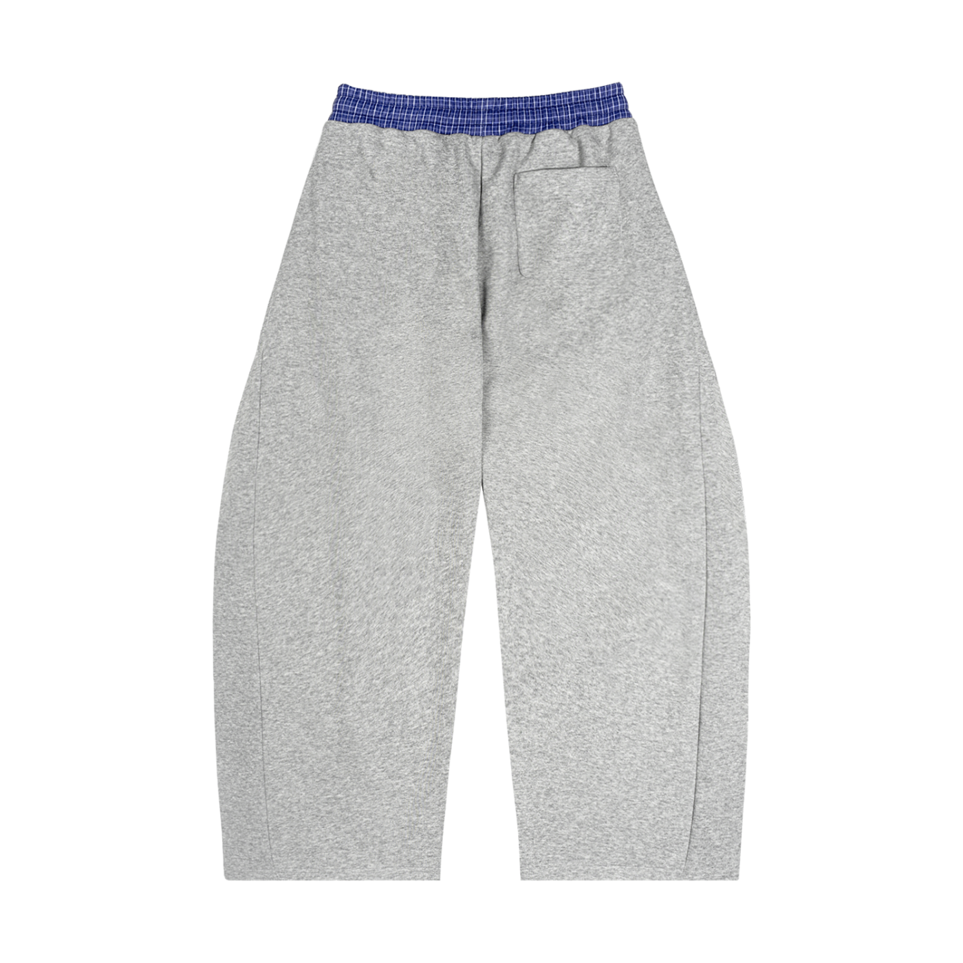 71 Plaid Waistband Barrel Sweatpants