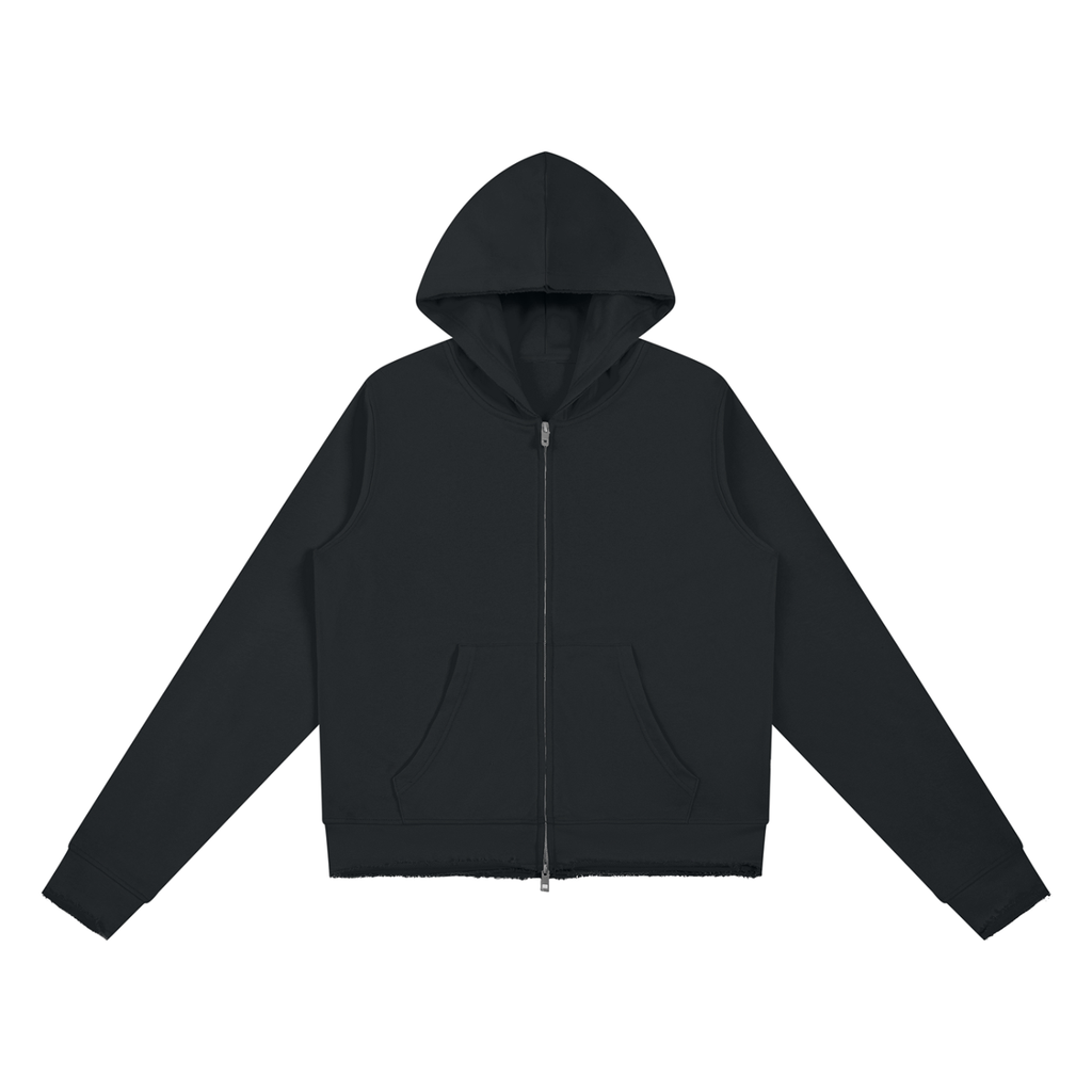 Women’s Raw Edge Full Zip Hoodie