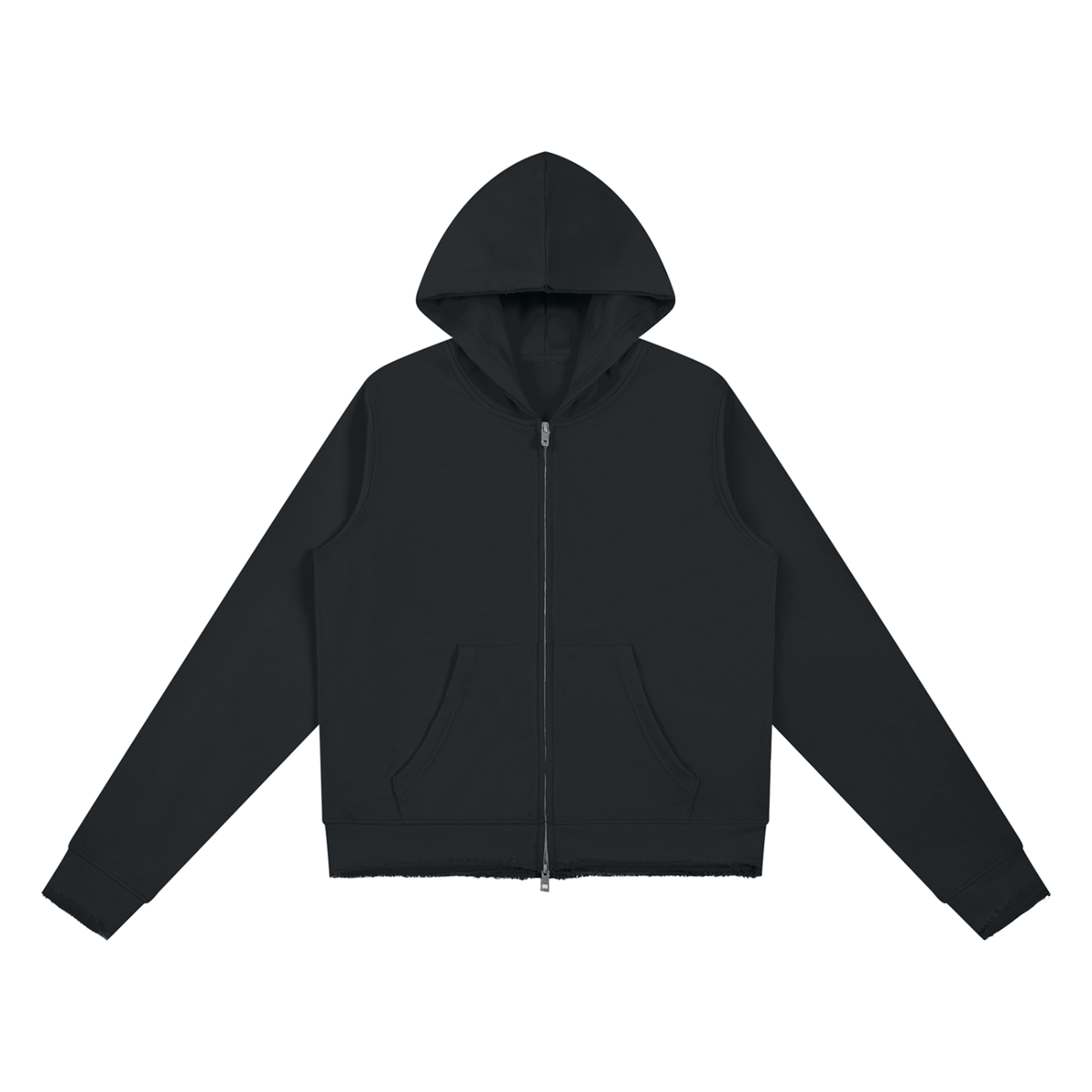 Women’s Raw Edge Full Zip Hoodie