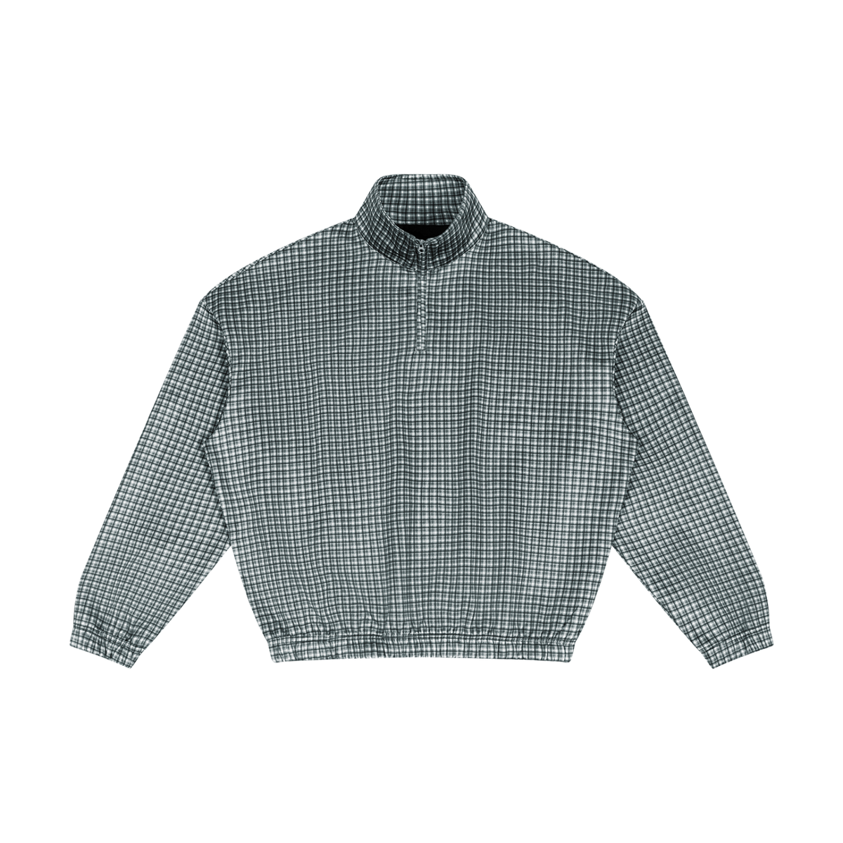 71 Plaid Quarter-Zip Sweatshirt