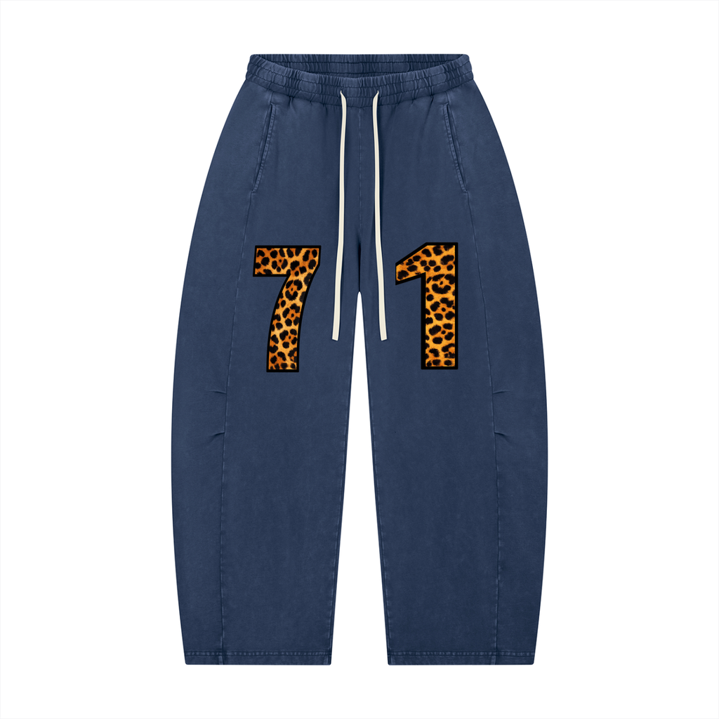 71 cheetah print sweatpants