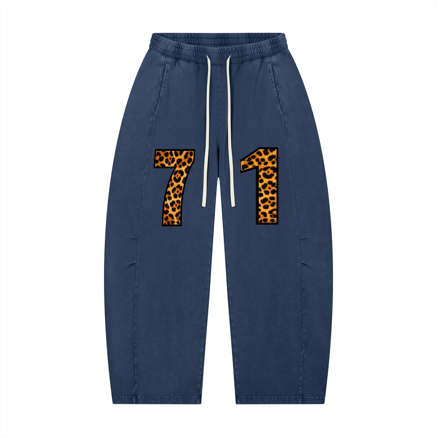 71 cheetah print sweatpants