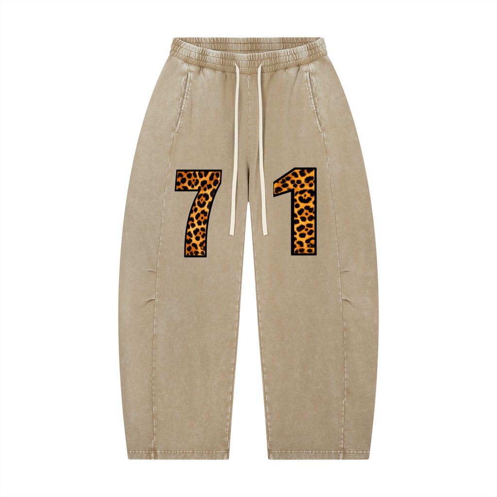 71 cheetah print sweatpants