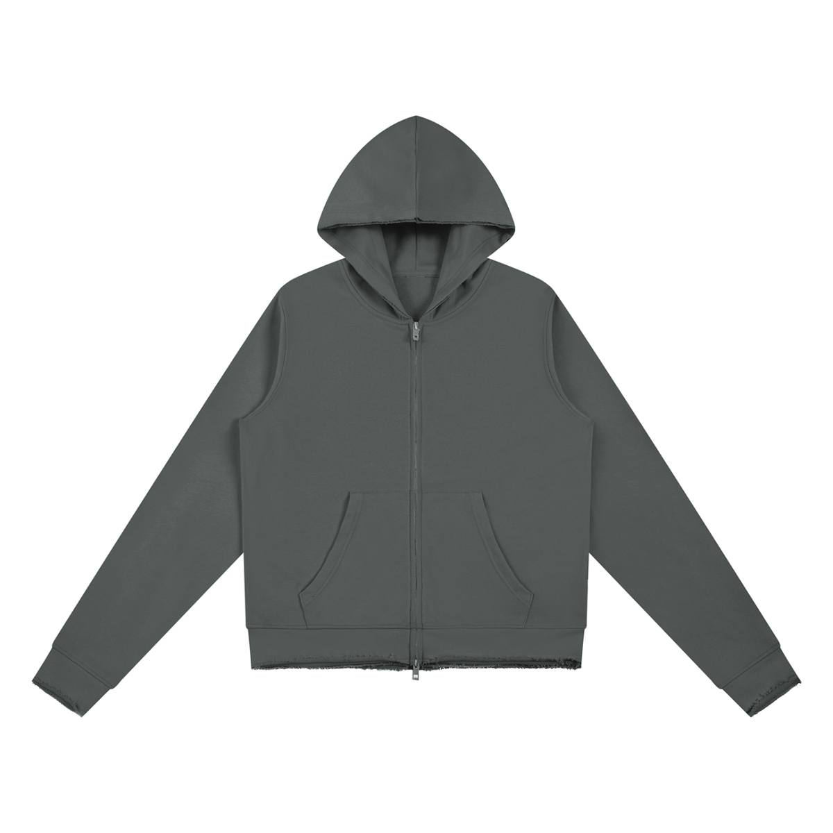 Women’s Raw Edge Full Zip Hoodie