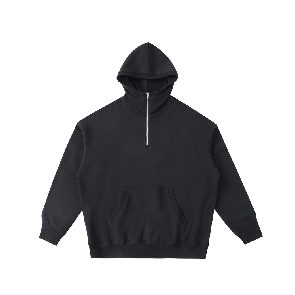 71 Big Hood Half-Zip Fleece Hoodie