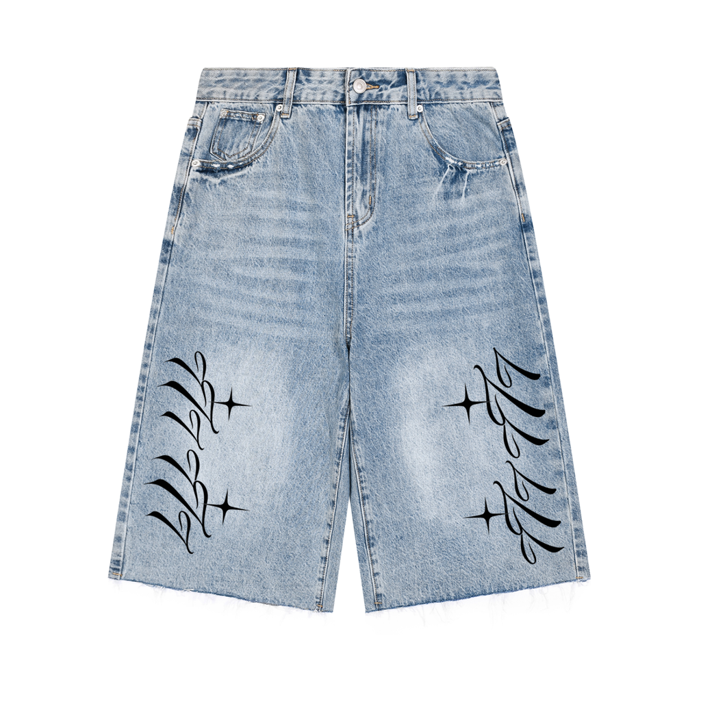 777 Denim Jorts