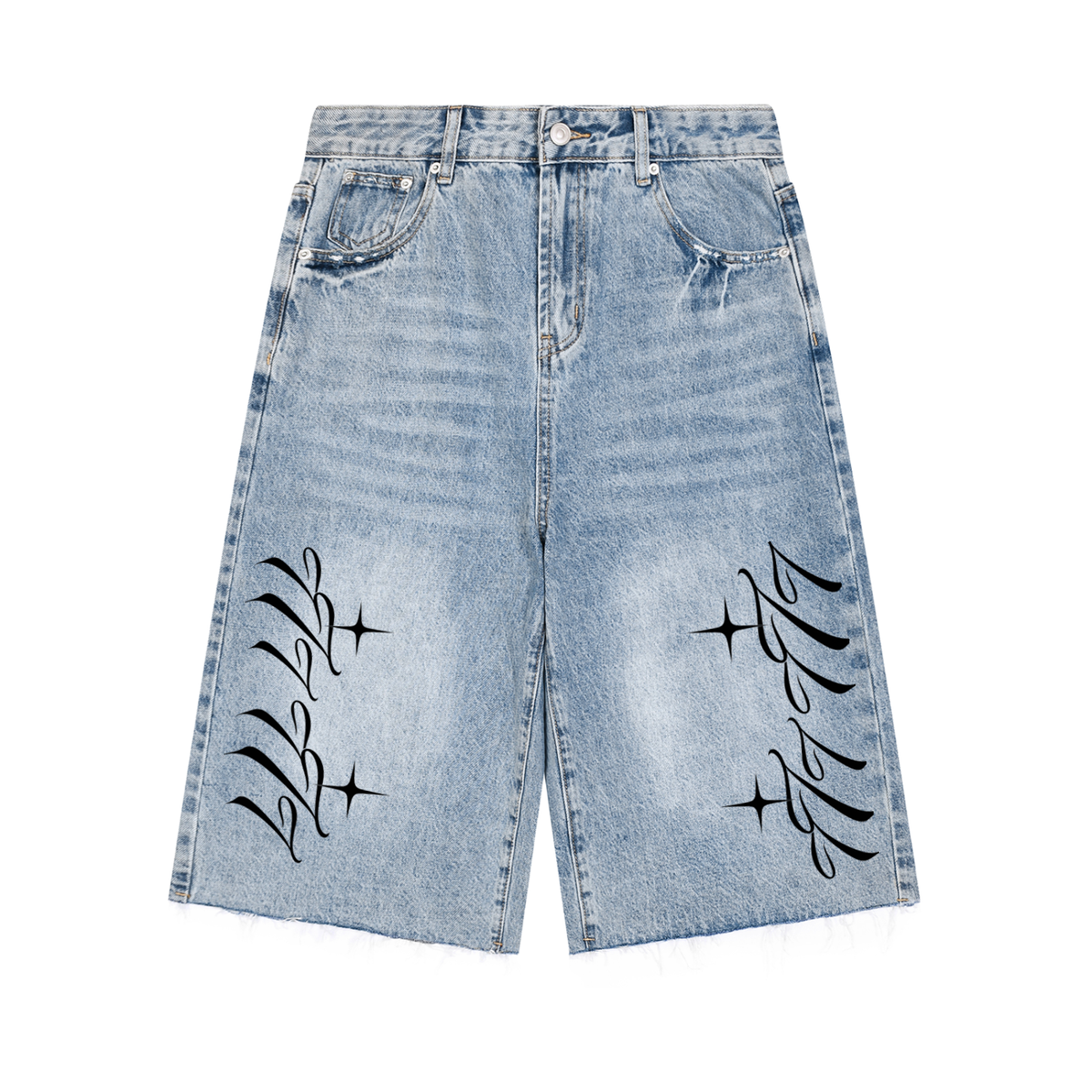 777 Denim Jorts