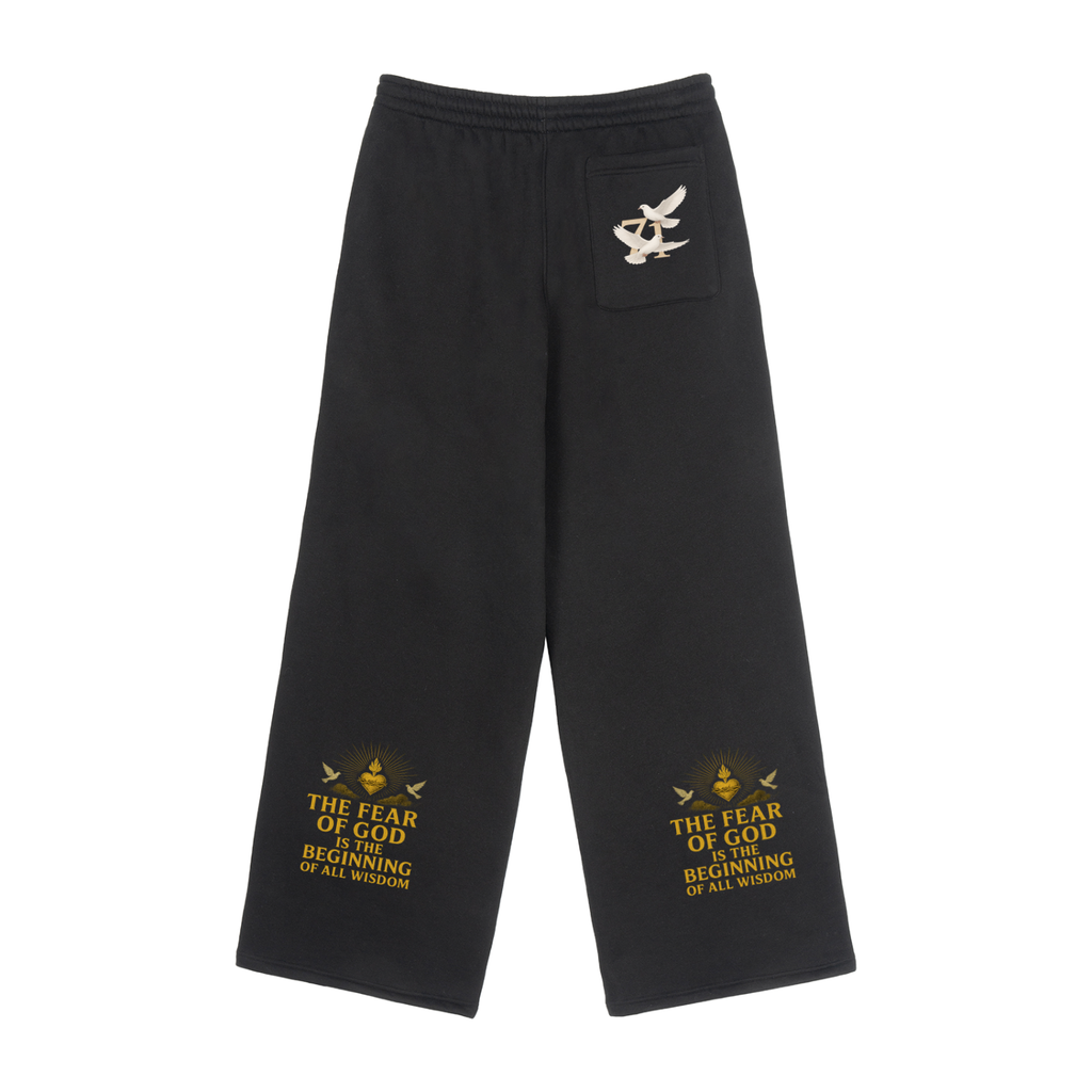 71 Fleece Drawstring Straight-Leg Sweatpants