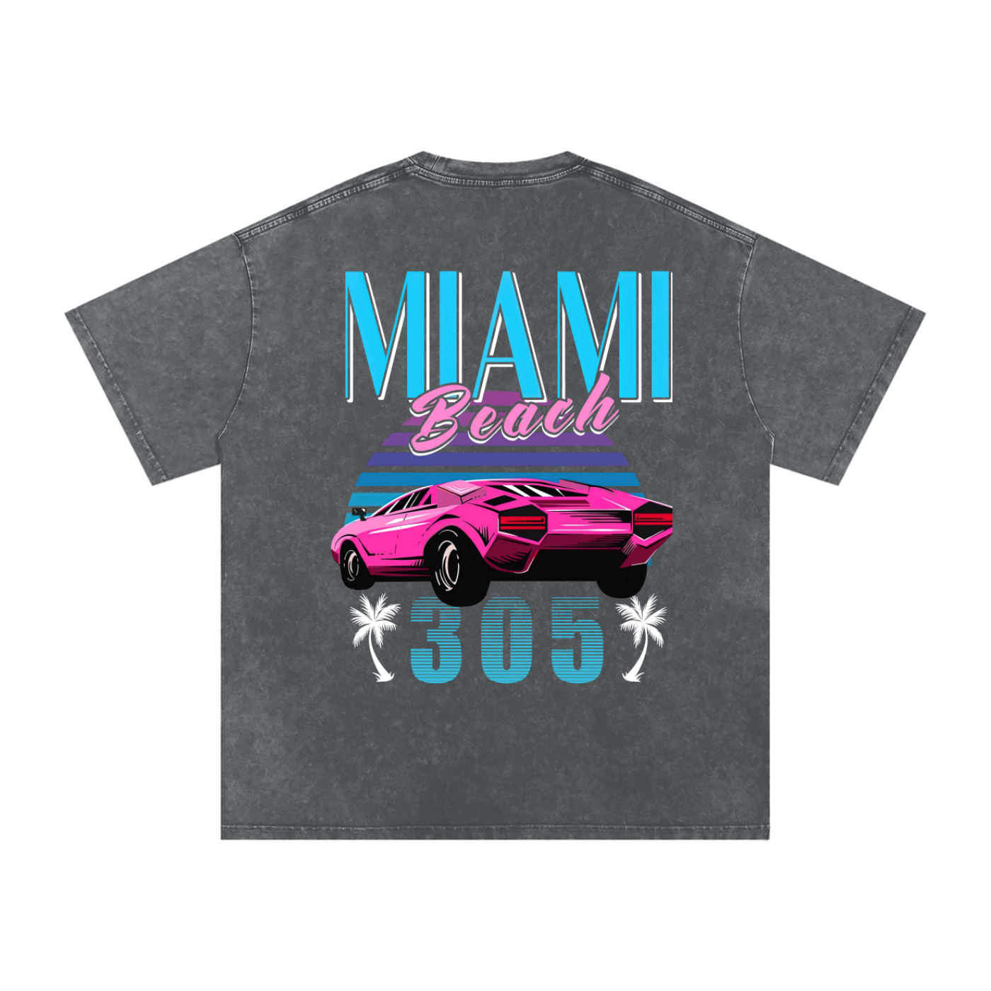 Acid Wash Oversize T-Shirt - 250 GSM