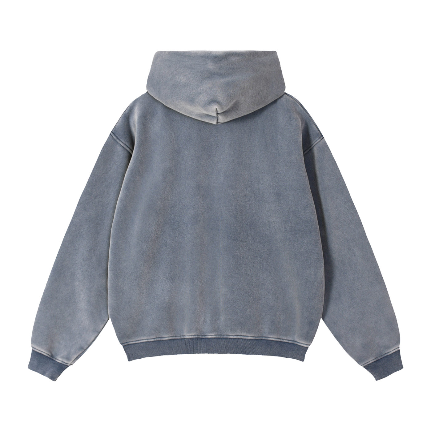 71 Zip Boxy Fleece Hoodie