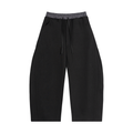 71 Plaid Waistband Barrel Sweatpants