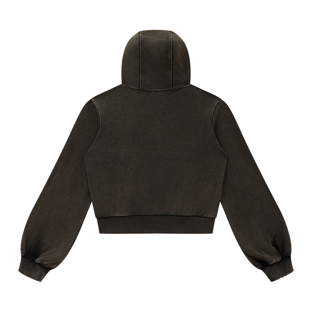 Women’s Vintage Wash Full Zip Hoodie