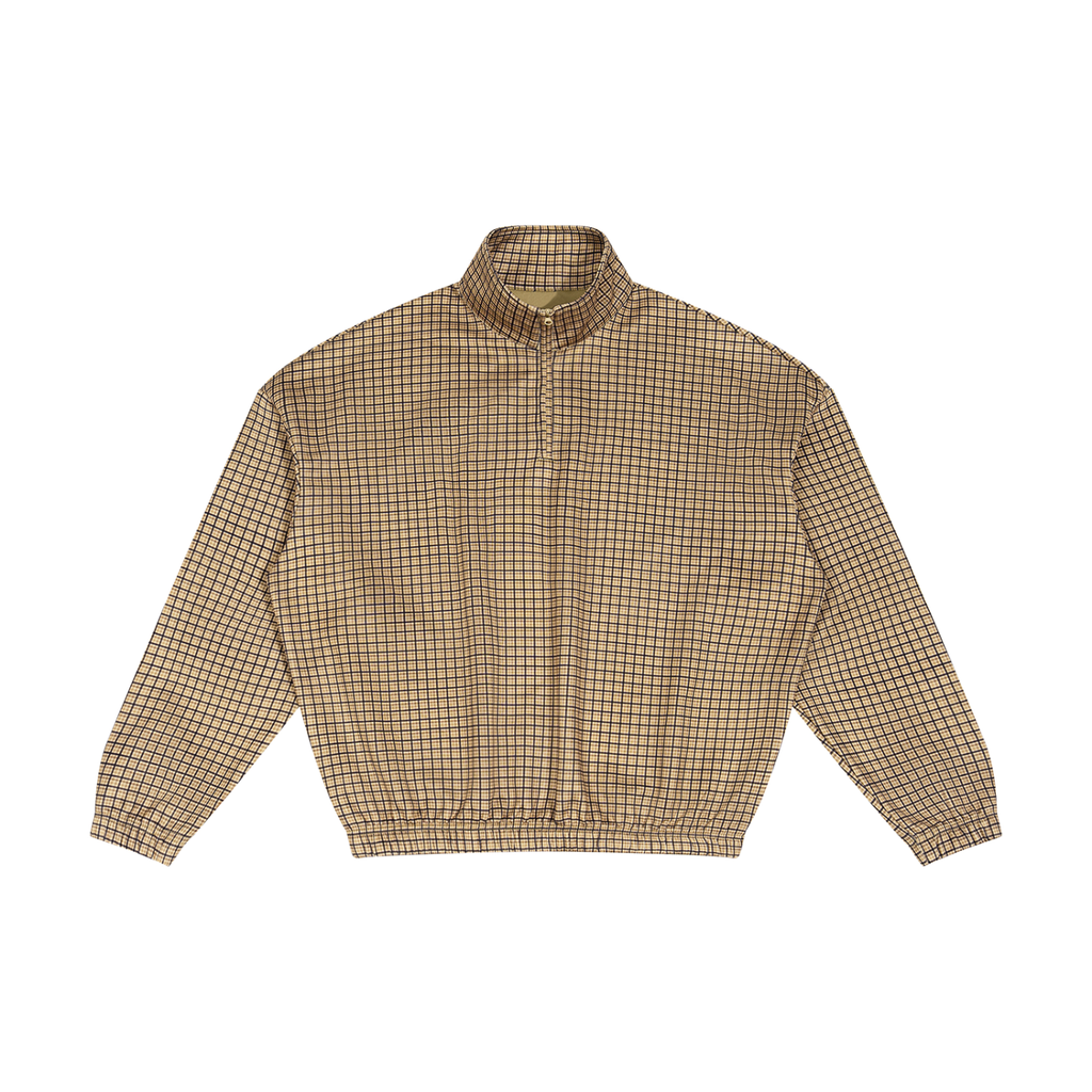 71 Plaid Quarter-Zip Sweatshirt