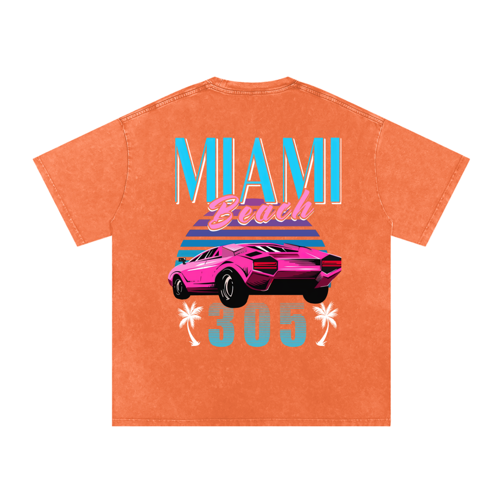 Acid Wash Oversize T-Shirt - 250 GSM