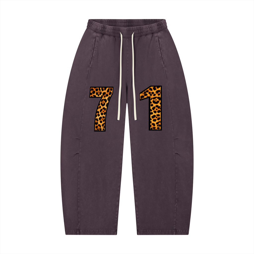 71 cheetah print sweatpants