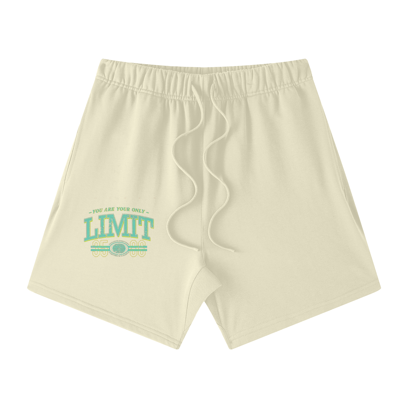 Streetwear Unisex Heavyweight Earth Tone Loose Fit FOG 100% Cotton Shorts