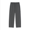 71  Striped Straight-Leg Sweatpants