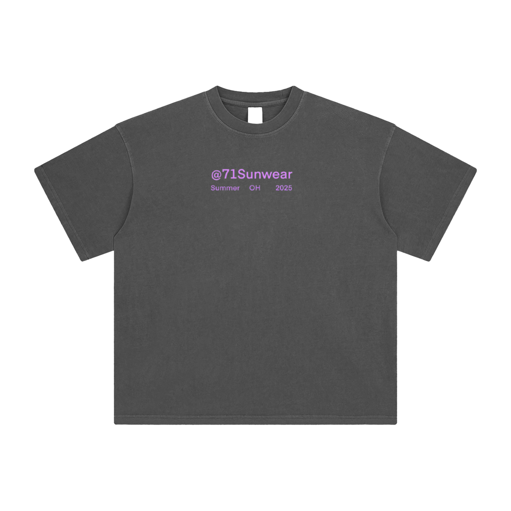 Enzyme Washed T-Shirt