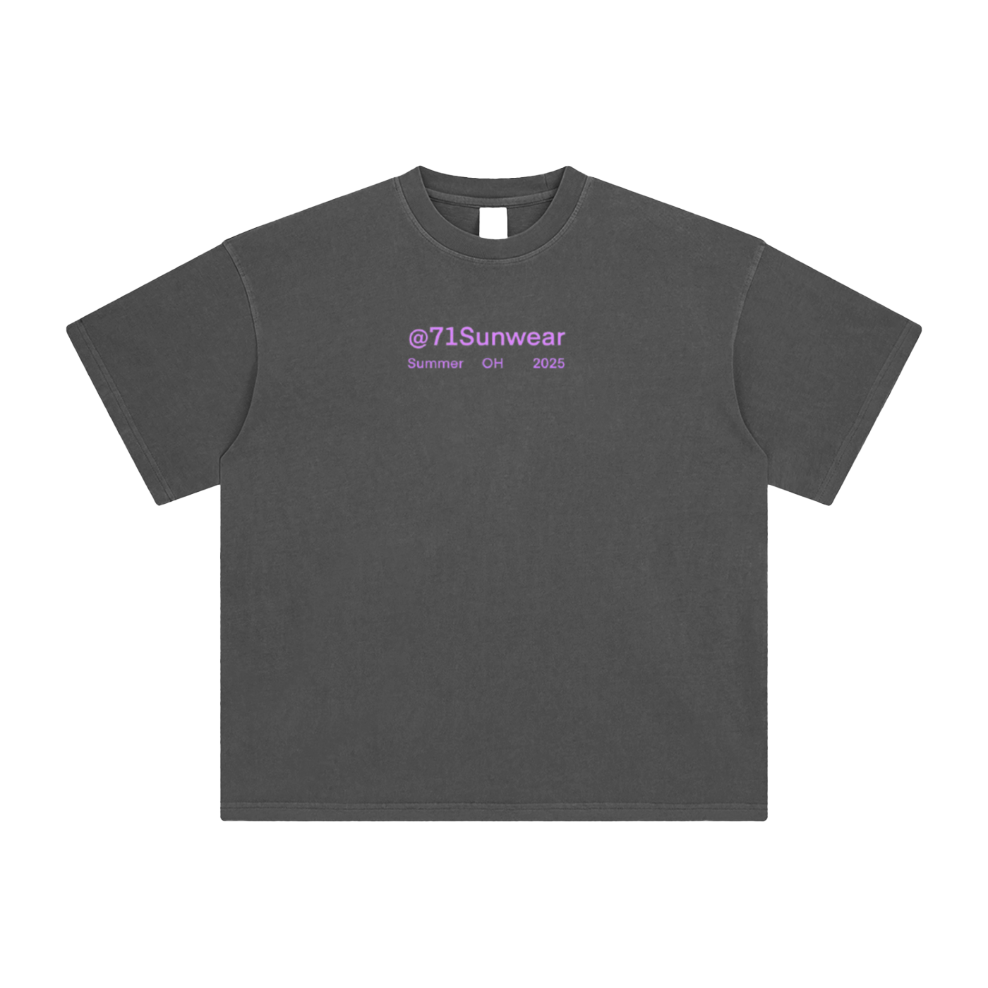 Enzyme Washed T-Shirt