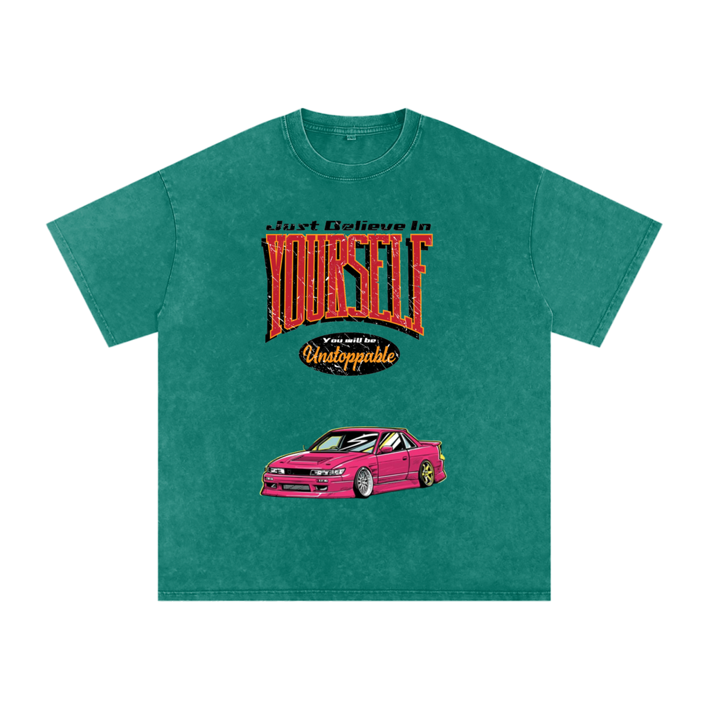 Acid Wash Oversize T-Shirt - 250 GSM